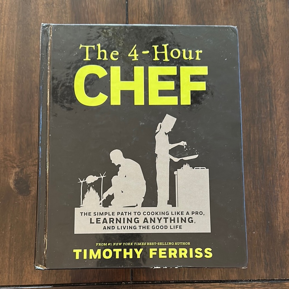 The 4-Hour Chef by Timothy Ferriss - Black Cover